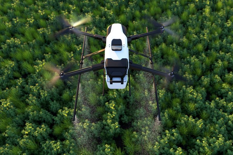 Irrigation drone